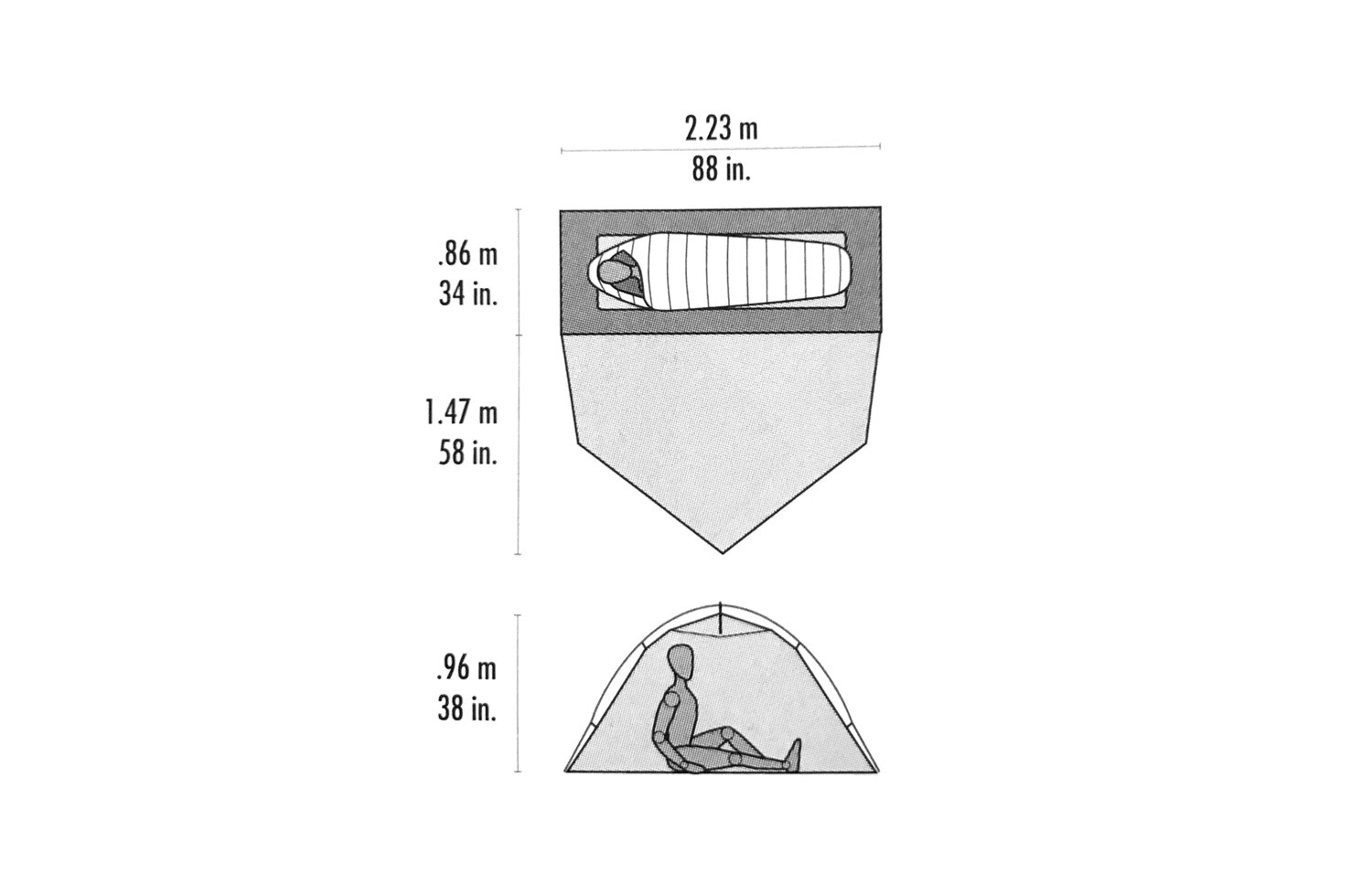 Hubba Tour 1 Solo Tent – Pannier