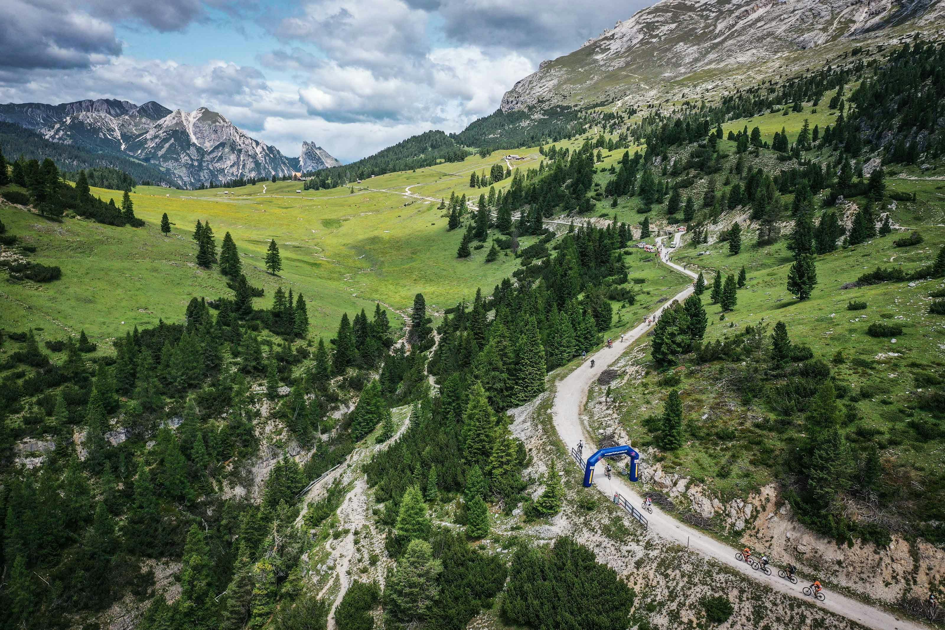 bikepacking dolomites