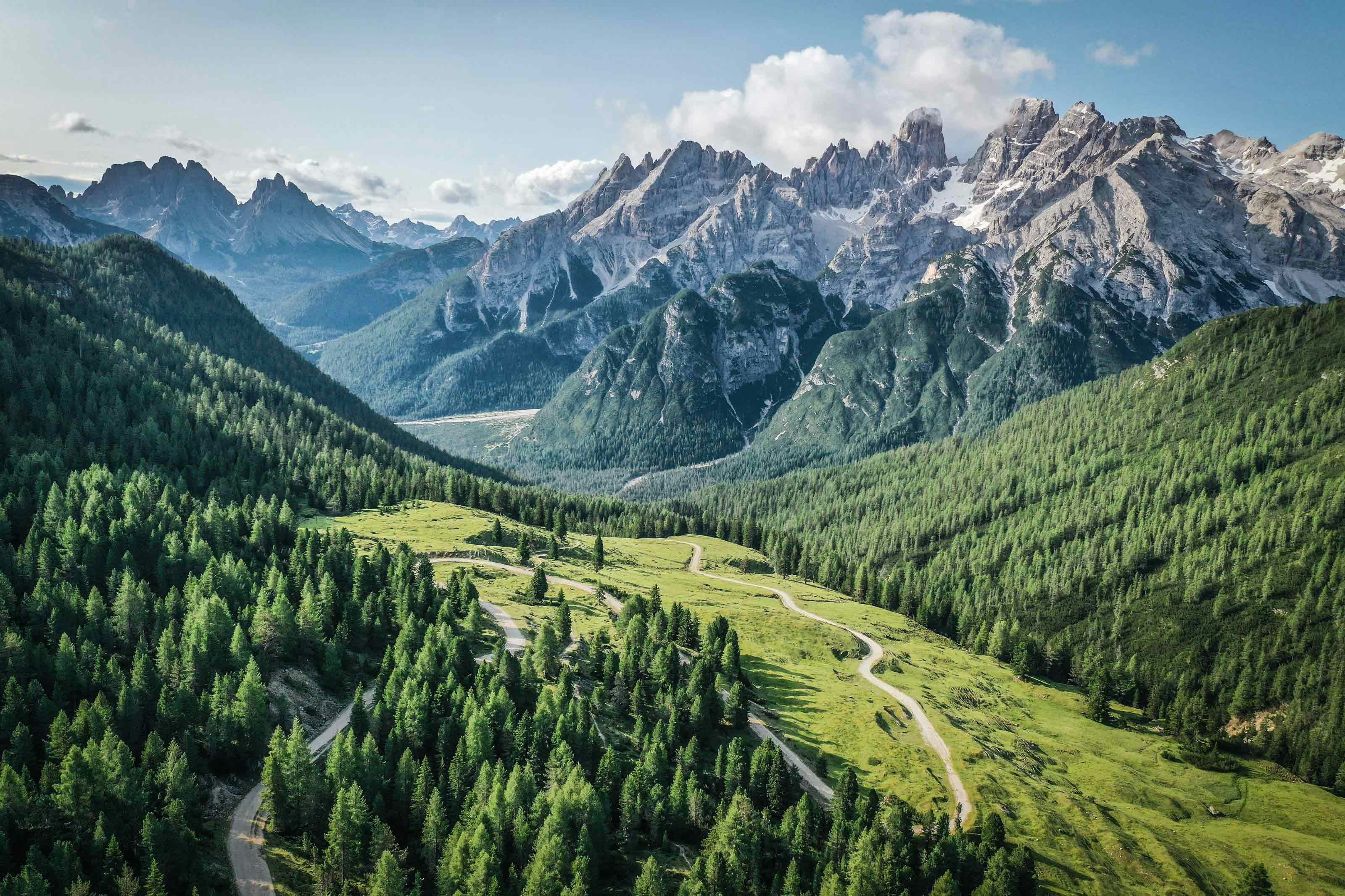 bikepacking dolomites